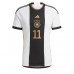 Pánský Fotbalový dres Německo Mario Gotze #11 MS 2022 Domácí Krátký Rukáv